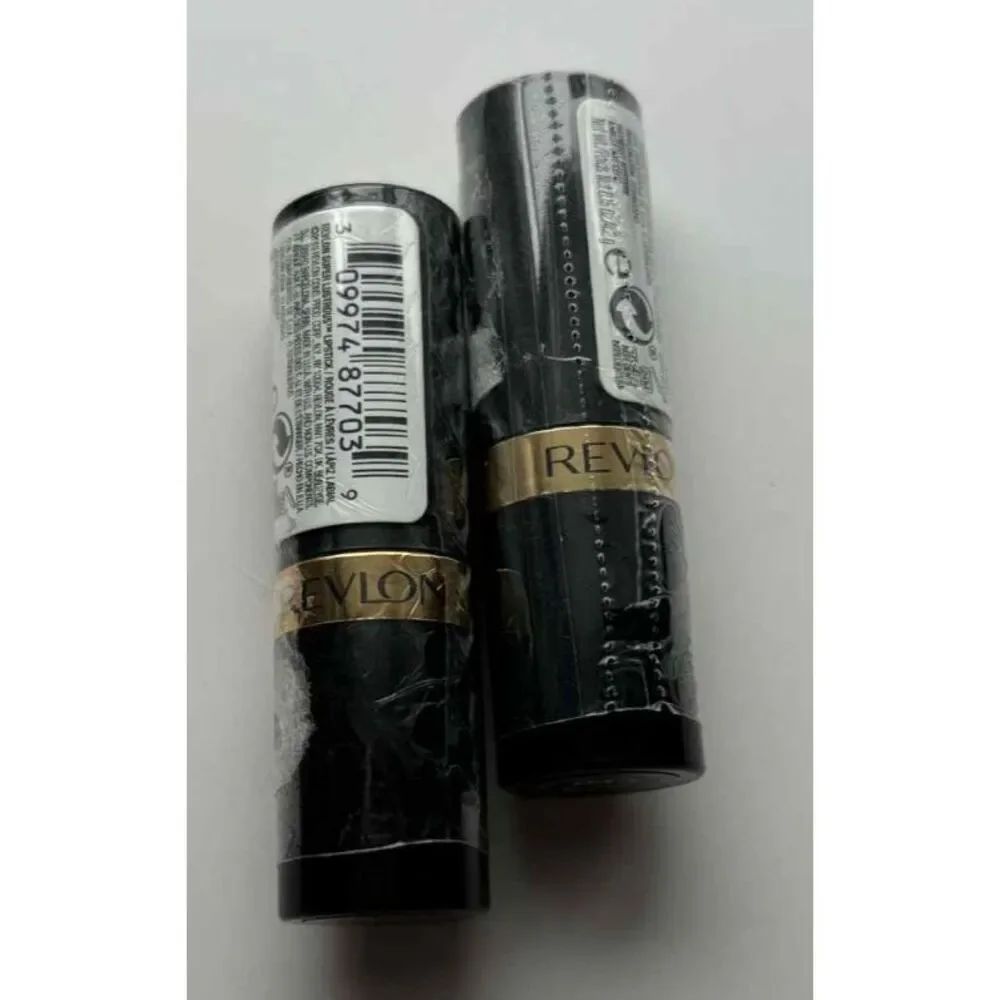 Revlon Super Lustrous Lipstick 043 Midnight Mystery Lot of 2